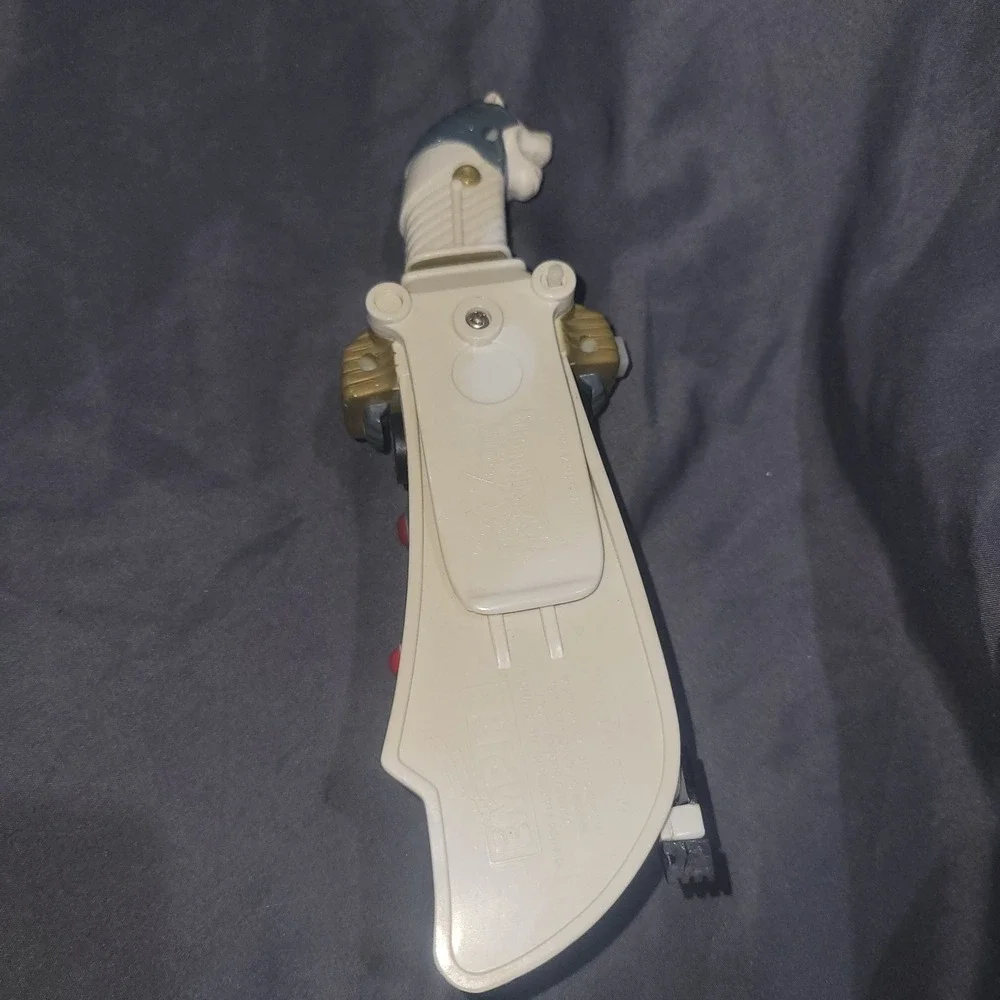 VTG MMRP POWER RANGERS WHITE SABAN EMPIRE1994 SWORD LAUNCHER W/ TIGERZORD